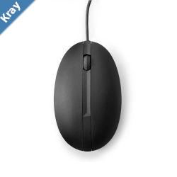 HP 128 Laser Wired Mouse  1200DPI 2 Buttons Scroll Optical Laser Sensor 180cm Cable USBA Light Weight 80g PlugPlay