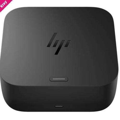 HP Dock G6 USB-C Docking Station - 100W Power Delivery 3xDisplays 2xDP 1xHDMI 3xUSB-A 2xUSB-C RJ45 1x Nano Lock for HP Notebook PC ~5TW10AA
