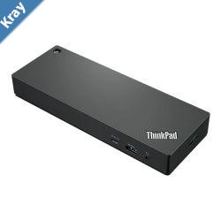 LENOVO ThinkPad Universal Thunderbolt 4 Dock  1x HDMI 2.1 2x DisplayPort 4x USB 1x USBC 1x  Gigabit Ethernet 100W Power Delivery Power Button