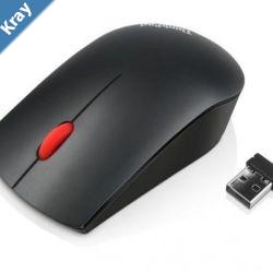 LENOVO Essentials Compact Wireless Mouse  2.4 GHz Wireless via Nano USB 1000 DPI Optical sensor Supported PC with USB port