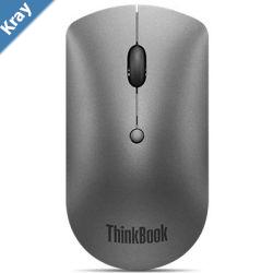 LENOVO ThinkPad Bluetooth Silent Mouse  DualHost Bluetooth 5.0 to Switch Between 2 DevicesDPI Adjustment 2400 1600 800 1YR Battery Life