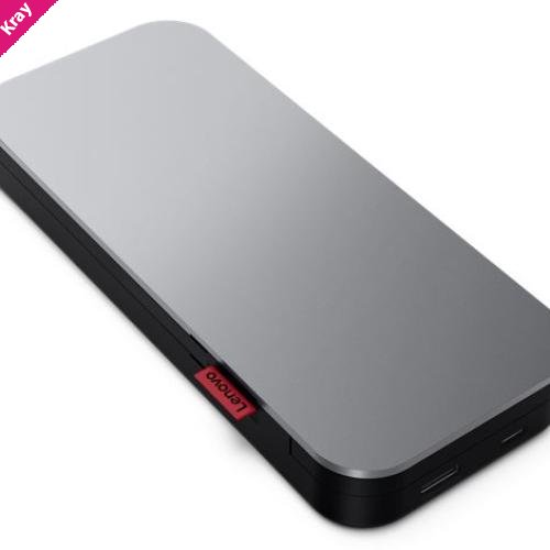 Lenovo Go 65W USB-C Laptop Power Bank 20000 mAh 1xUSB-A fast charging Compatible with any PD 3.0 devices Built-in overcharge and safety protection 1YR