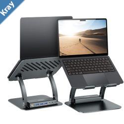 mbeat Stage P6 Laptop Stand with USBC Dock