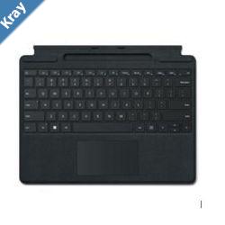 Microsoft Surface Pro 98X Signature Mechanical  Backlit Key Large Trackpad Cover Black Business