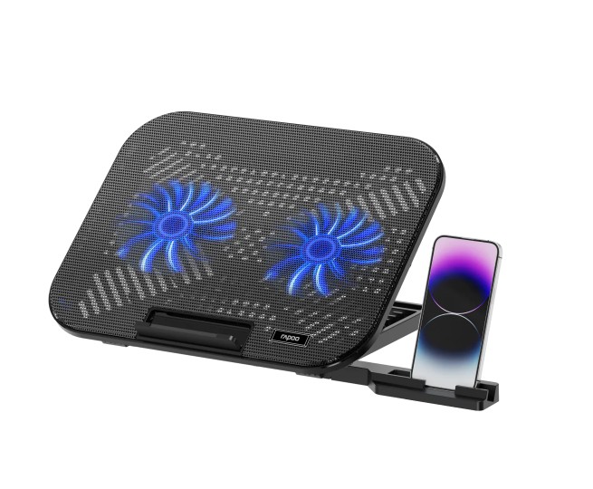 Rapoo Laptop Cooling Pad CF200. Black Rapoo Laptop Cooling Pad CF200. Black