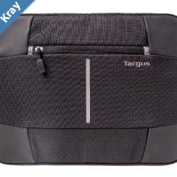 Targus 1314 Bex II Laptop SleeveCaseNotebook Bag   Weatherresistant  ripstop fabrication  Black with black trim