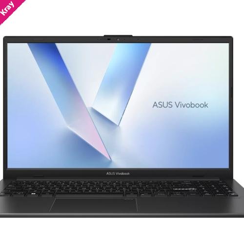 ASUS VivoBook Go 15 15.6' FHD Notebook, Intel N150, DDR5 8GB, 512GB UFS, Black, Win 11 Home, 1Y  Warranty CTO