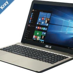 ASUS VivoBook Notebook Intel Pentium N4200 4GB DDR3 128GB SSD 15.6 HD Windows 10 Home. 1 Year Warranty  Choc Black