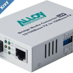 Alloy FCR200SC.10015  10100BaseTX to 100BaseFX Single Mode Fibre SC 1550nm Converter Switch module with LFP via FEF or FM. 100Km. MOQ 10 units