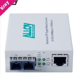 Alloy GCR2000SC.10 Gigabit Standalone, Rackmount Media Converter, Ethernet, Dual Purpose, Standalone or Installed