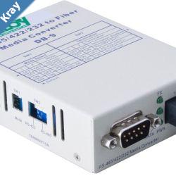Alloy SCR460SC3 RS232422485 Serial DB9 to Single Mode Fibre Converter. Max. range 20Km