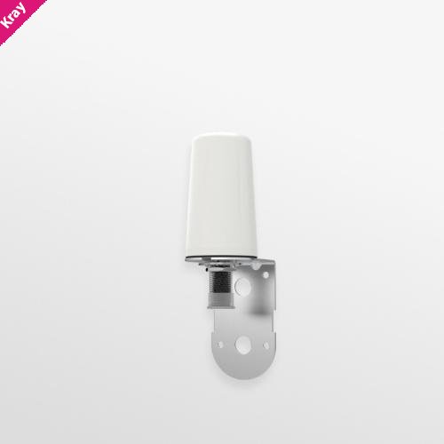 PANORAMA LOW PROF ANT 2.4/5.8GHz N SOCKET - WHITE