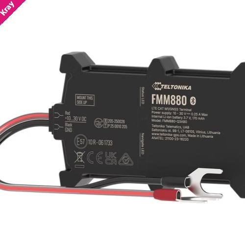 Teltonika FMM880 Waterproof high GNSS precision baterry-mounted 4G LTE Cat M1 tracker, IP 65