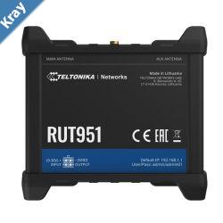 Teltonika RUT951 Industrial Cellular Router dual SIM 4G  Automatic WAN failover  Replacement for RUT950