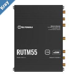 Teltonika RUTM55 Dual 5G Router Dual SIM  eSIM Telit 5G Modem AutoFailover