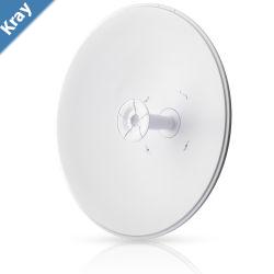 Ubiquiti 5GHz airFiber Dish 30dBi Slant 45 Degree Signal Angle For optimum interference avoidance Universal Pole Mount Weatherproof  Incl 2Yr Warr