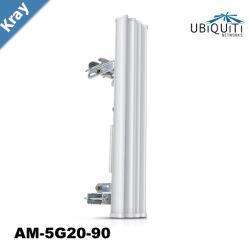 Ubiquiti High Gain 4.95.9GHz AirMax Base Station Sectorized Antenna 20dBi 90 deg  All Mounting Accessories  Brackets Included  Incl 2Yr Warr