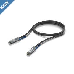 Ubiquiti 100G Direct Attach Cable Cable length 1m 10Pack QSFP28 Direct Attach Cable With A 100 Gbps Max Data Rate