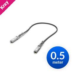 Ubiquiti SFP28 Direct Attach Cable, 25Gbps DAC Cable, 25Gbps Throughput Rate, 0.5m Length