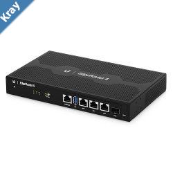 Ubiquiti EdgeRouter 4  3Port Gigabit Router 1 SFP Port 1GHz Quad Core Processor  1GB RAM  Incl 2Yr Warr