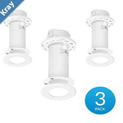 Ubiquiti Ceiling Mount 3 Pack Compatible with U6 Mesh FlexHD Mounts to a Drop Ceiling Tile Drywall Ceiling or Solid Ceiling Incl 2Yr Warr