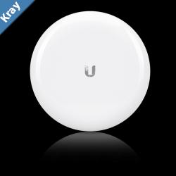 Ubiquiti 60GHz5GHz AirMax GigaBeam Radio Low Latency 1 Gbps Throughput Up to 500m Distance 5GHz Backup Link Built In  Incl 2Yr Warr