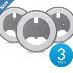 Ubiquiti AP Lite Recessed Ceiling Mount 3pack Compatible with the U6 Lite U6 nanoHD AC Lite Lowprofile Mounting Option Incl 2Yr Warr
