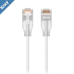 Ubiquiti UniFi Etherlighting Patch Cable Length 3M Nanothin Patch Cable With 2.5 GbE Support Designed sShow Etherlighting Effects Incl 2Yr Warr