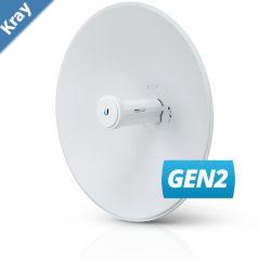 Ubiquiti Airmax PowerBeam 5ACGen2 5 GHz PointtoPoint PtP Bridge Integrated Dish Reflector 450 Mbps 5 GHz 15 km range  Incl 2Yr Warr