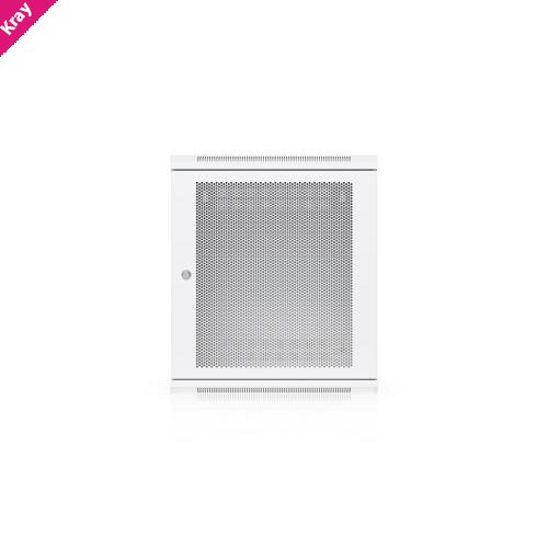 Ubiquiti 12U Rack Cabinet,Fully Assembled Wall-Mount Rack,Built-In Fans,Removable Panels,Easy Equipment Access,Space-Efficient Small-Scale Deployments