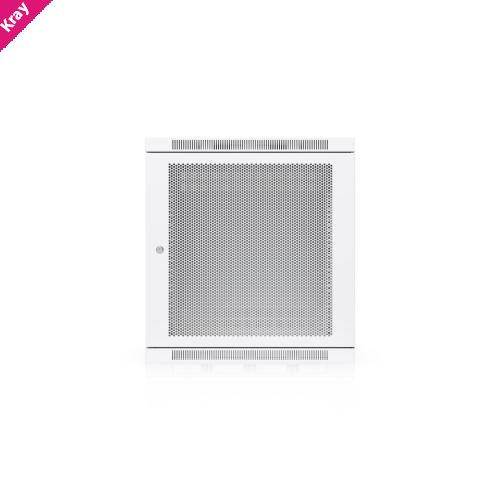 Ubiquiti 12U Rack Cabinet,Fully Assembled Wall-Mount Rack,Built-In Fans,Removable Panels, Easy Equipment Access,Space-Efficient Small-Scale Deployment
