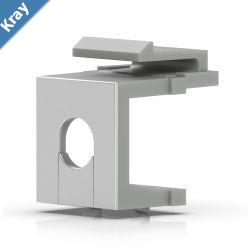 Ubiquiti Keystone Blank Snapin Insert PassThrough12PackCover Unused Ports On Blank Keystone Patch Panel Clean Aesthetic Appearance