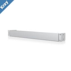 Ubiquiti 1U Sized Rack Mount OCD Panel Silver Blank Panel Compatible With the Toolless Mini Rack  Incl 2Yr Warr