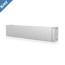 Ubiquiti 2U Sized Rack Mount OCD Panel Silver Blank Panel Compatible With the Toolless Mini Rack Incl 2Yr Warr