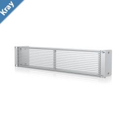 Ubiquiti 2U Rack Mount Vented OCD Panel Silver Vented Blank Panel Compatible with the Toolless Mini Rack Incl 2Yr Warr