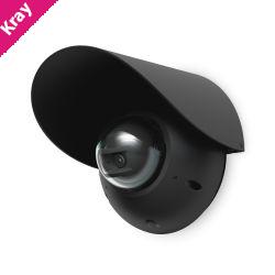 Ubiquiti G6 Dome Camera Weather Shield, Black, G6 Dome Camera Accessory, Optimal Image Quality, Protection Elements, Installed Outdoors, Wall, Pole.