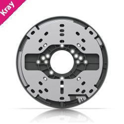 Ubiquiti Gang Box Mounting Plate, Black, Mounting Plate Designed, Interface UniFi Protect Cam, Multiple Types, Gang Boxes, Junction Boxes.