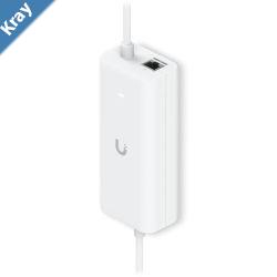 Ubiquiti PoE Integrated AC Adapter AC Adapter With Integrated PoE Enabling UniFi Cloud Gateway Device To Support PoE Output On A Single Port