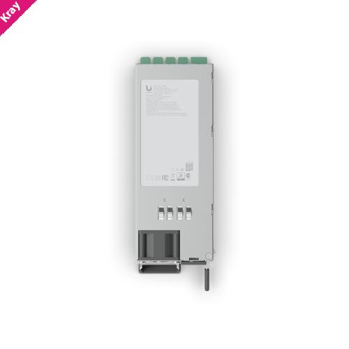 Ubiquiti Hot-Swappable Power Module (1,200W), 1,200W (54V) AC-to-DC Power Supply, Included Power Cable, Compatibility:ECS-24-PoE, ECS-48-PoE