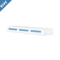 Ubiquiti UISP Fiber Coexistence WDM Filter 24 Connectors 1U Rack Mount Combines XGSXGPON And GPON Services  Incl 2Yr Warr