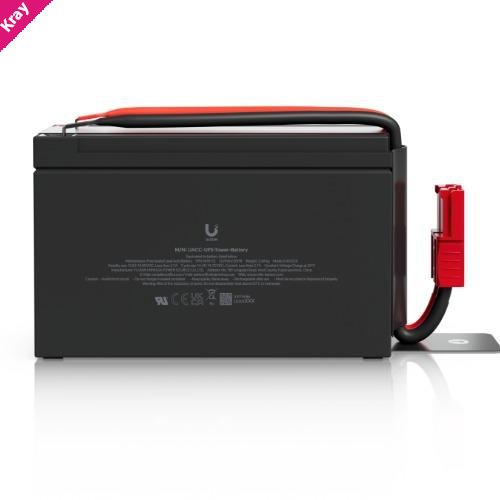 Ubiquiti UPS Tower Battery, Replacement Hot-Swappable Battery, UPS Tower.