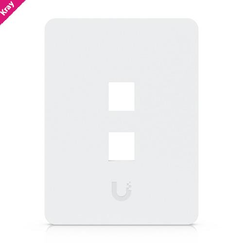 Ubiquiti Universal Paintable Keystone Wall Plate, 4-Pack, Universal Keystone Wall Plate, Paintable Cover For Clean, Customizable Finish.