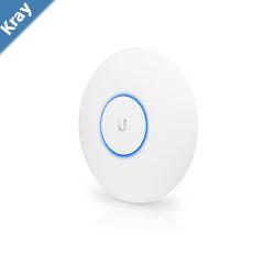 Ubiquiti UniFi AC Pro V2 Indoor  Outdoor Access Point 2.4GHz 450Mbps 5GHz 1300Mbps 1750Mbps Total Range Up To 122m  No PoE Adapter 2Yr Warr