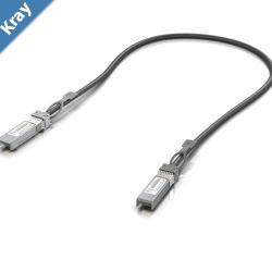Ubiquiti UniF SFP Passive Direct Attach Copper Patch Cable 0.5 meter SFP to SFP Connector 10Gbps Throughput Incl 2Yr Warr