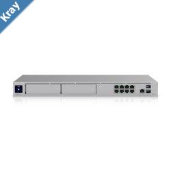 Ubiquiti Dream Machine Pro Max Professionalgrade Rackmount Cloud Gateway10 Gbps MultiWAN Load Balancing 2 NVR Drive Bays Design