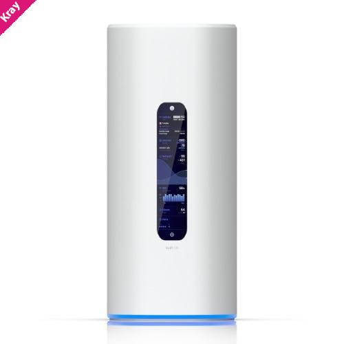 Ubiquiti Dream Router 5G Max, Desktop Cloud Gateway, Full-Performance 5G, 3.4 Gbps, WiFi 7, 10G SFP+4-Port 2.5 GbE switch (1) PoE Port,SD Card Storage