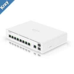 Ubiquiti UISP Host ConsoleIntegrated Switch  Multigigabit Ethernet Gateway 9 GbE RJ45 ports 2 10G SFP ports Up 8500 Mbps  Incl 2Yr Warr