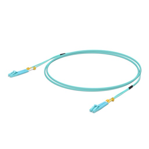 Ubiquiti MultiMode 10 Gbps OM3 Duplex LC Cable 2m Length Single Unit10 Gbps Throughput LCLC Connector  Incl 2Yr Warr
