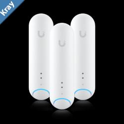 Ubiquiti UniFi Protect Smart Sensor 3 Pack Batteryoperated Smart Multisensor Detects Motion Environmental Condition Water Sensor 2Yr Warr