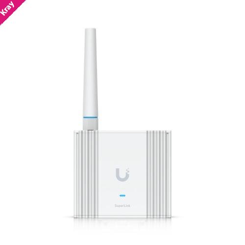 Ubiquiti SuperLink Gateway, Proprietary Super Long-range, Low-latency Wireless Gateway For UniFi Protect Sensors, Power via  PoE/USB Type-C